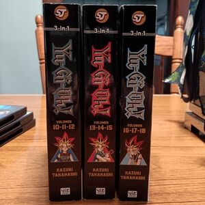 3 Yugioh Manga 3 in 1 Volumes